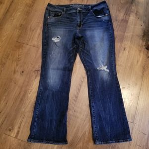 American Eagle kick boot jeans